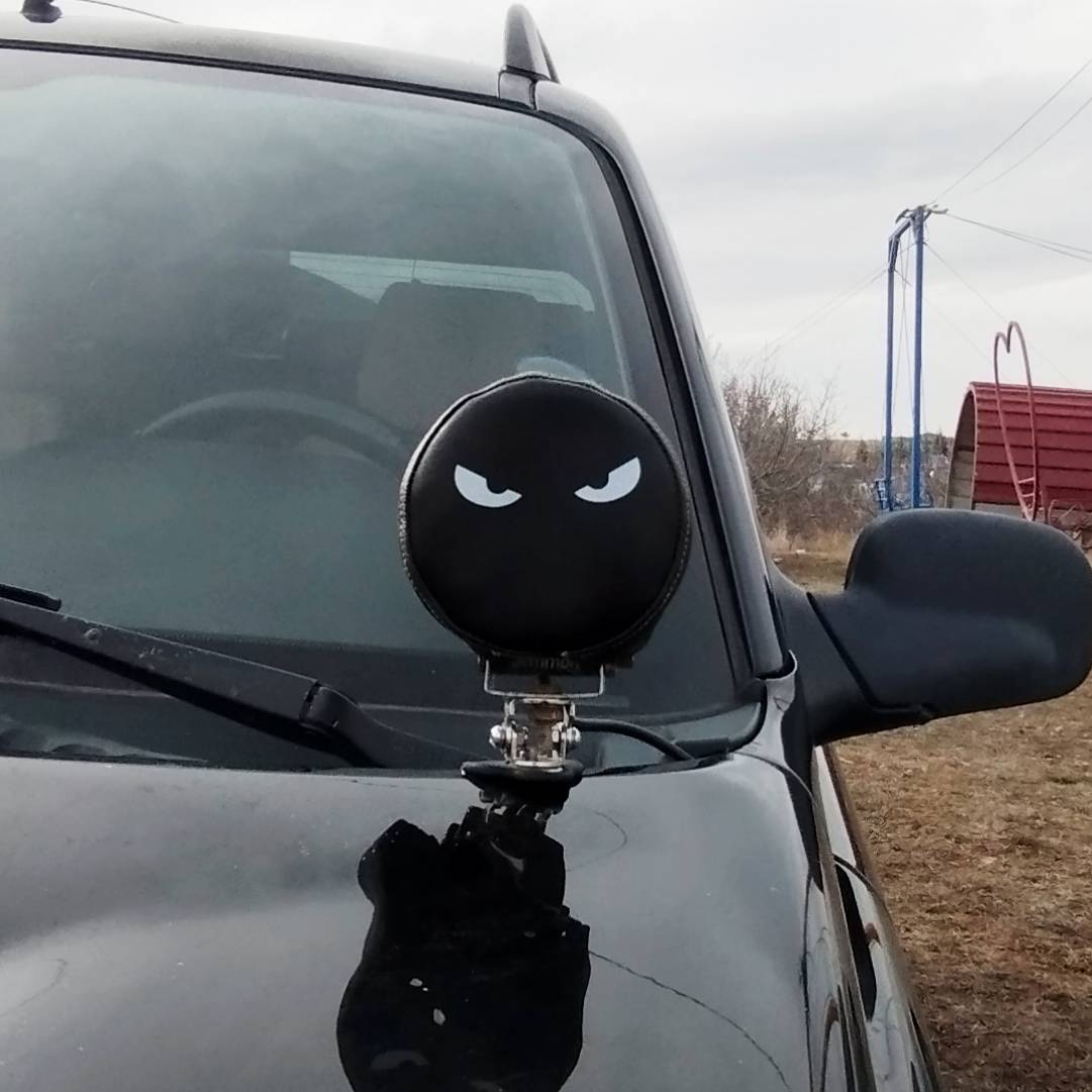 Off Road Led Sis Lamba Kılıfı - Gözler